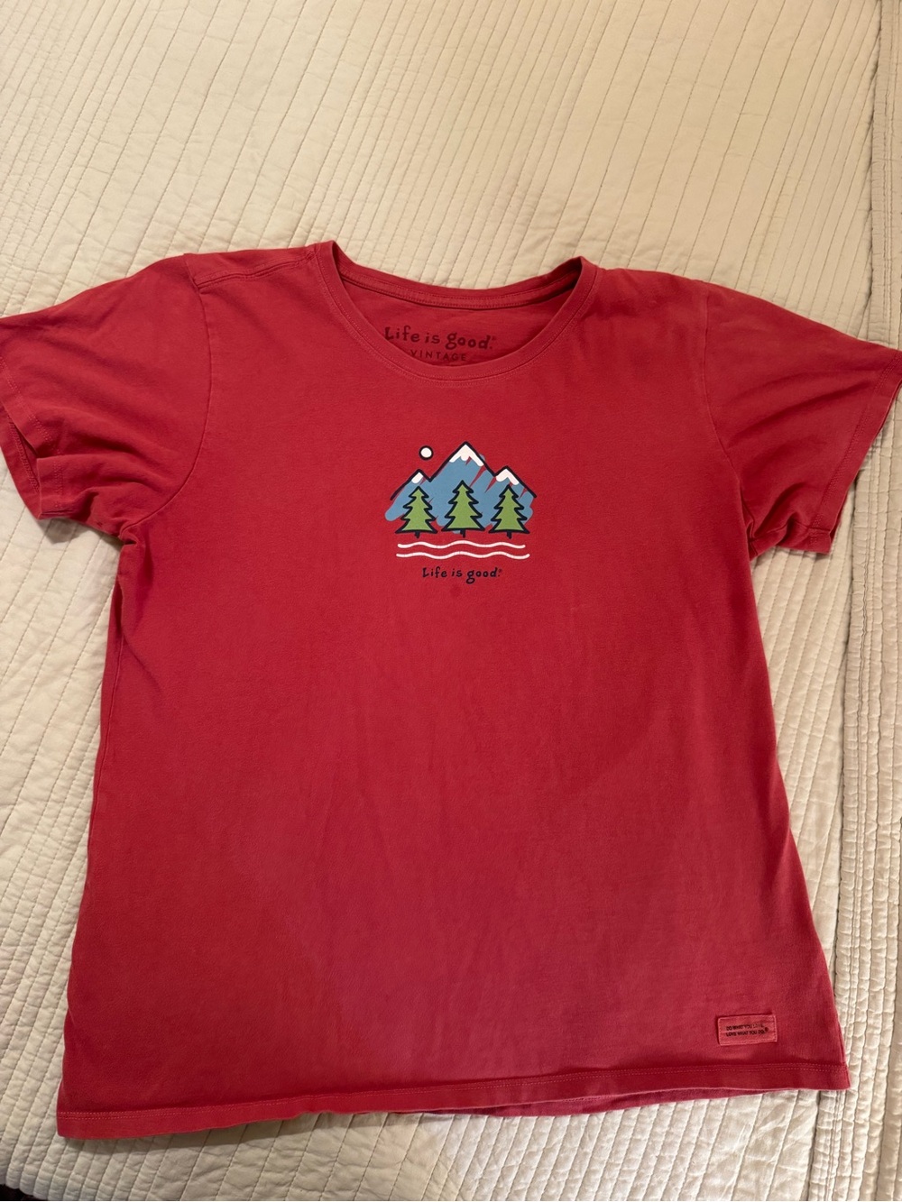 Life is Good Tee women’s size Large